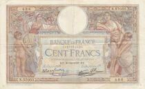 France 100 Francs - Luc Olivier Merson - 30-12-1937 - S&eacute;rie N.57055