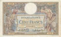 France 100 Francs - Luc Olivier Merson - sans LOM - 21-10-1922 - S&eacute;rie C.8616