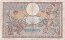 France 100 Francs - Luc Olivier Merson - with LOM - 24-12-1908 - Serial Y.599 - P.69