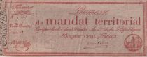 France 100 Francs - Mandat Territorial avec série - 28 Ventose An IV (18.03.1796) - TB