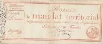 France 100 francs - Mandat Territorial sans série - 1796 - TB+