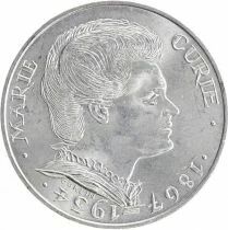 France 100 Francs - Marie Curie - 1984 - Silver