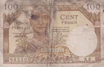 France 100 Francs - Mercure - Trésor public - 1947 - Série X.3 - B - VF.32.03