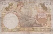 France 100 Francs - Mercury  - Serial Y.3 - VG - M.9