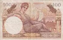 France 100 Francs - Mercury - 1947 - Serial D.4 - M.9