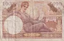 France 100 Francs - Mercury - French Treasury - 1947 - Serial K.3 - F - P.11