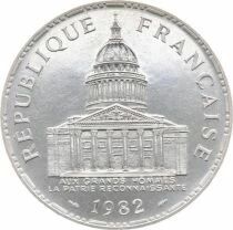 France 100 Francs - Panth&eacute;on - 1982 - Silver
