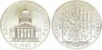 France 100 Francs - Panth&eacute;on - 1983 - Argent