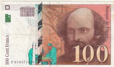 France 100 Francs - Paul C�zanne - 1997 - S�rie P