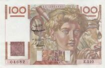 France 100 Francs - Paysan - 02-01-1953 - S&eacute;rie E.510