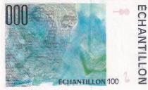France 100 Francs - Ravel - Type Cezanne - Echantillon - 1995