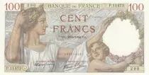 France 100 Francs - Sully -  23-05-1940 - Serial P.11473