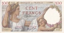France 100 Francs - Sully - 06-06-1940 - Serial J.11683 - P.94