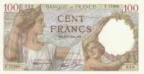 France 100 Francs - Sully - 09-01-1941 - Serial F.17888