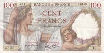 France 100 Francs - Sully - 11-01-1940 - S&eacute;rie Z.6158