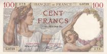 France 100 Francs - Sully - 14-03-1940 - Serial Q.8729 - P.94