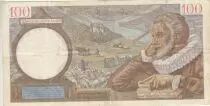 France 100 Francs - Sully - 18-12-1941 - S&eacute;rie W.27298