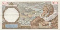 France 100 Francs - Sully - 19-03-1942 - Serial U.29716