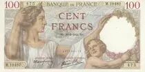 France 100 Francs - Sully - 20-02-1941 - S&eacute;rie M.19482