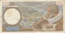 France 100 Francs - Sully - 20-11-1941 - S&eacute;rie H.25939