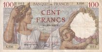 France 100 Francs - Sully - 22-06-1939 - Série X.230 - TTB - F.26.03