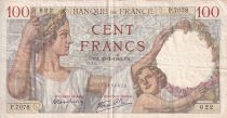 France 100 Francs - Sully - 25-01-1940 - Serial P.7078 - P.94