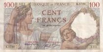 France 100 Francs - Sully - 28-12-1939 - S&eacute;rie K.5799