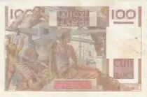 France 100 Francs - Young farmer - 01-10-1953 - Serial Z.563