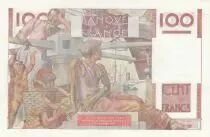France 100 Francs - Young farmer - 03-10-1946 - Serial Z.101