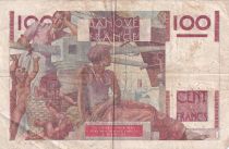 France 100 Francs - Young farmer - 21-11-1946 - Serial H.134 - F.28.11