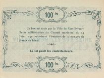 France 100 Francs, 1940 - WWII - Romilly-sur-Seine Serial A