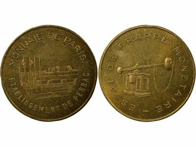 France 100 Francs, Panth�on, Essai de Frappe - 1974 Pessac