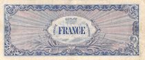 France 100 Francs Allied Military Currency - 1945 big X Serial - F+