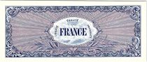 France 100 Francs Allied Military Currency - 1945 Serial 4 aUNC