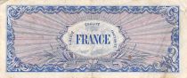 France 100 Francs Allied Military Currency - 1945 Serial 7 - VF