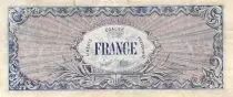 France 100 Francs Allied Military Currency - 1945 Serial 9 - VG to F