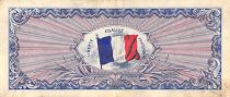 France 100 Francs Allied Military Currency (Flag) - 1944 - No Serial - VF+