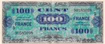 France 100 francs American printing - 1944 - Serial 5