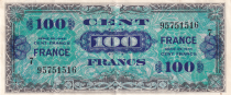 France 100 francs American printing - 1944 - Serial 7