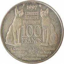 France 100 Francs Argent, Malraux - 1997 Pessac