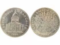 France 100 Francs Argent, Panthéon  - 1988 Pessac
