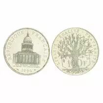 France 100 Francs Argent France Panthéon 1996