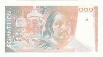 France 100 Francs Balzac 1980 - Serial G.038 - Echantillon