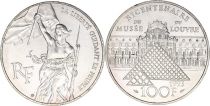 France 100 Francs Bicentennaire du Louvre - Liberte 1993