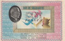 France 100 Francs Bon de Solidarité - Pétain 1941-1942