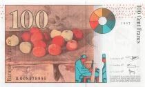 France 100 Francs Cezanne - 1997 - Serial K.008