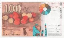 France 100 Francs Cezanne - 1997 - Serial S.026