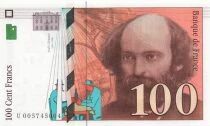 France 100 Francs Cezanne - 1997 - Serial U.005