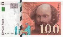 France 100 Francs Cezanne - 1997 - Serial X.012