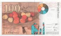France 100 Francs Cezanne - 1997 - S&eacute;rie X.012